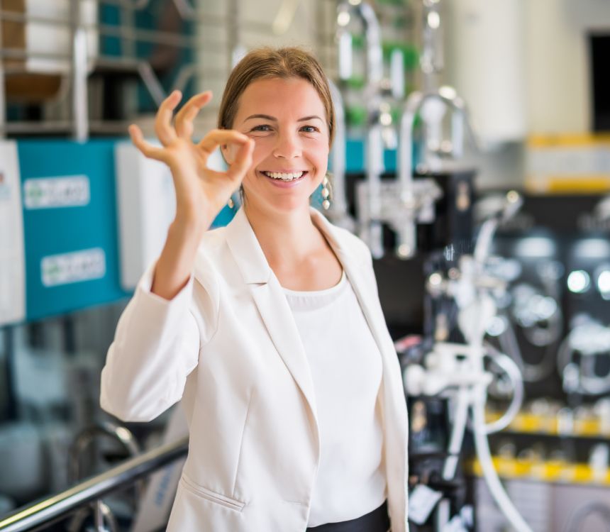 Business is getting the heat pump services